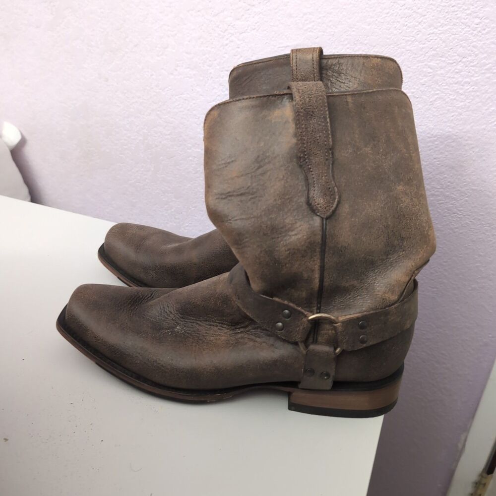 Moonshine Spirit Western Boots Mens Size 13 Brown Leather Boots